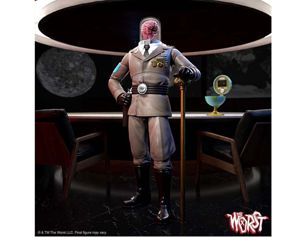 Super7 The Worst ULTIMATES! Wave 3 Cortex Commander 7-Inch Action Figure - Picture 2 of 4
